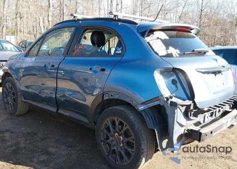 2017 Fiat 500X Urbana Awd из США, поврежденный, VIN ZFBCFYCB0HP609960